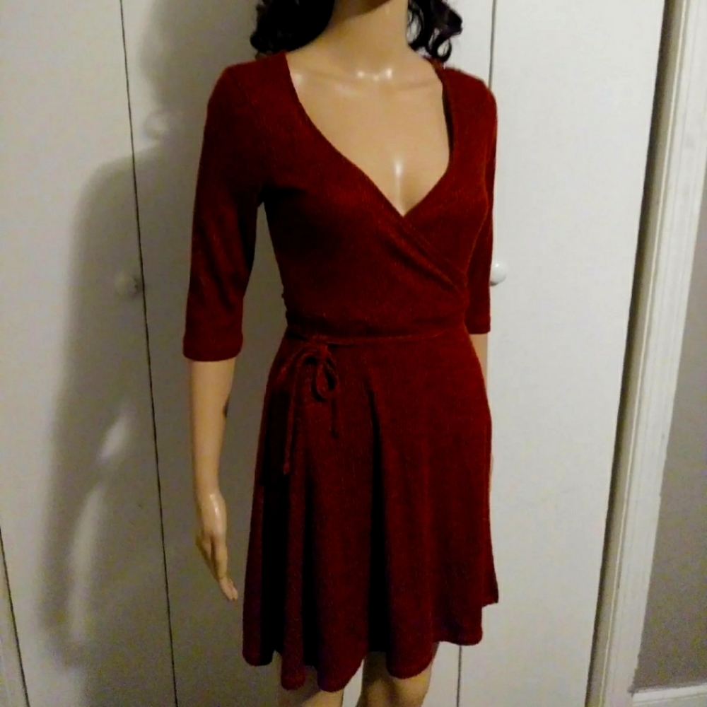 Adam Levine Wrap Mini Dress